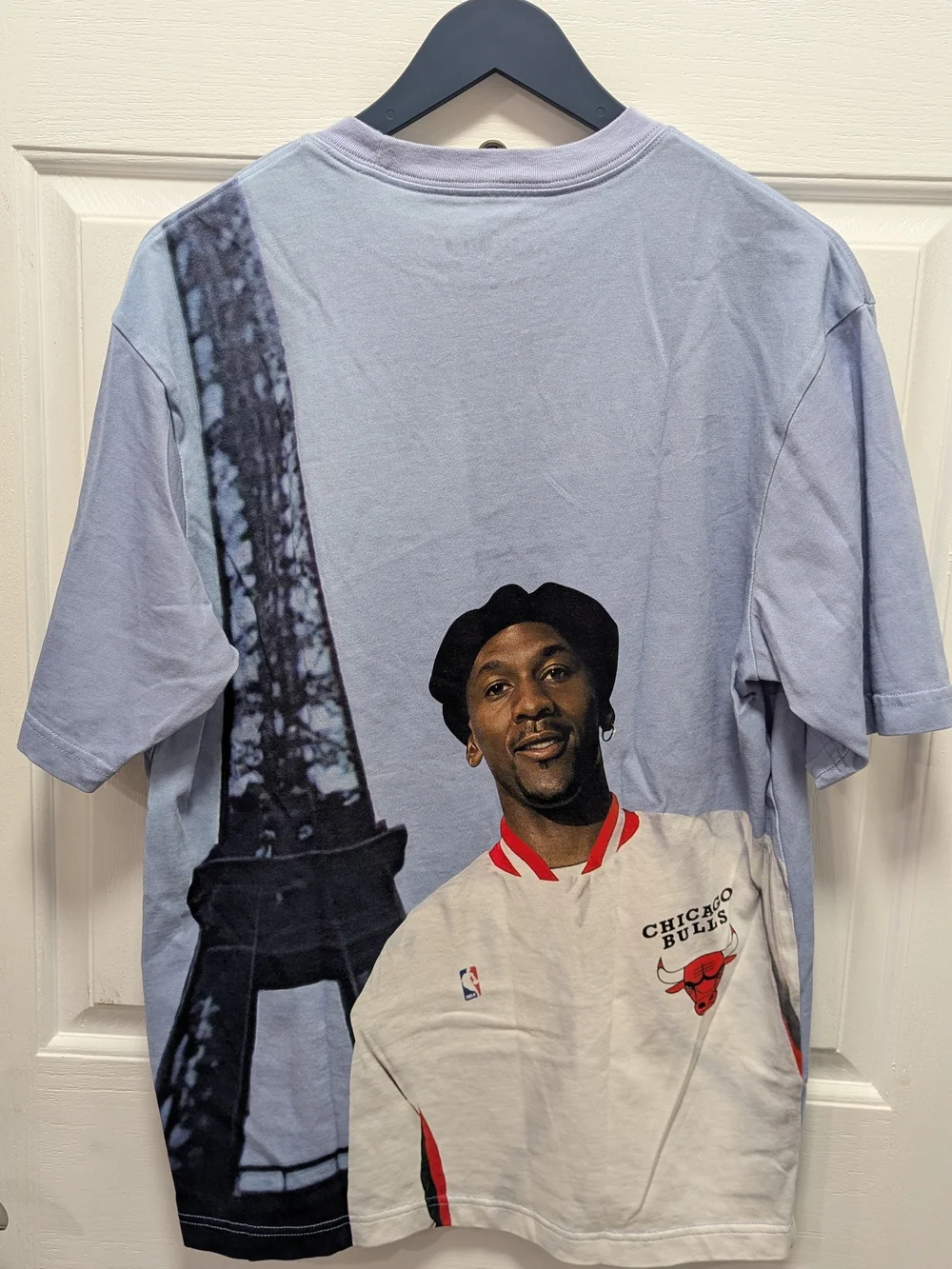 Nike Air Jordan 85 Paris Eiffel Tower Graphic T-Shirt Grey FZ1908-085 Size S